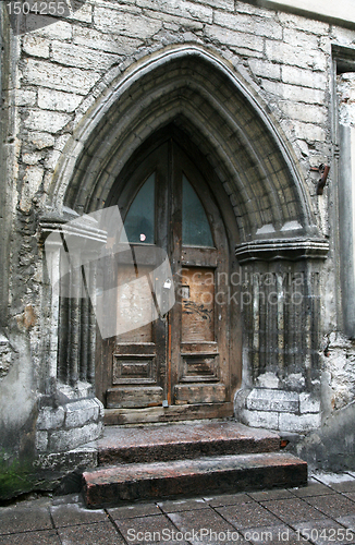 Image of Estonia, Tallinn, Old Town. Door