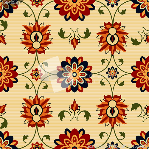 Image of Seamless floral damask