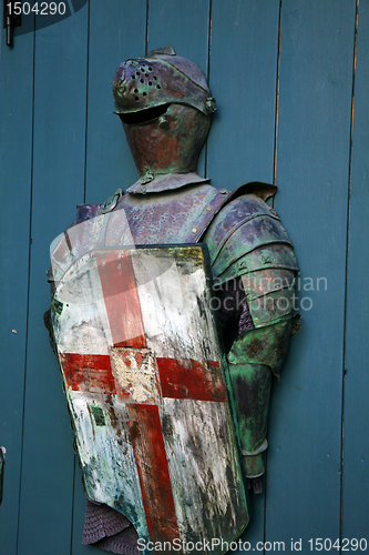 Image of Estonia, Tallinn, Old Town. Knightly armor