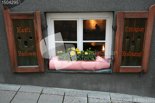 Image of Estonia, Tallinn, Old Town. Cafe