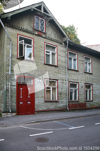 Image of Estonia, Tallinn, Old Town. Door