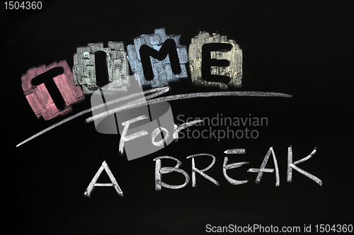 Image of Time for a break