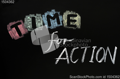 Image of Time for action
