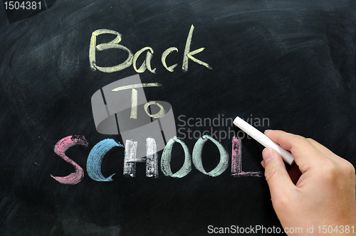 Image of Chalkboard background 