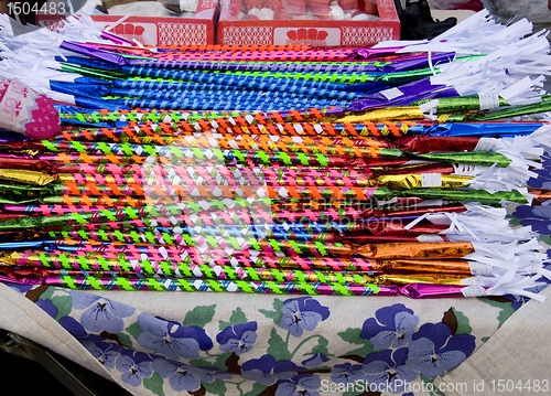 Image of Colorful candies sold at spring fair