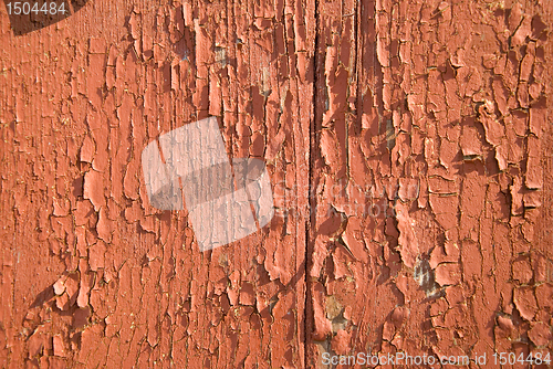 Image of Old painted wooden boards