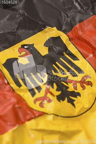 Image of german flag detail
