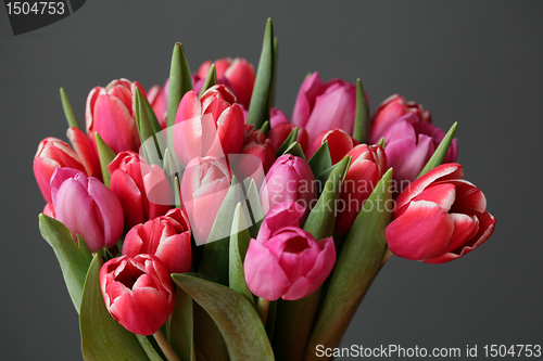 Image of bouquet  of tulips 