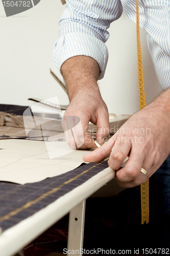 Image of Tailor at work