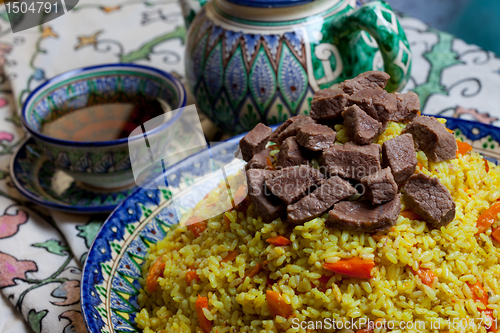 Image of Uzbek pilaf