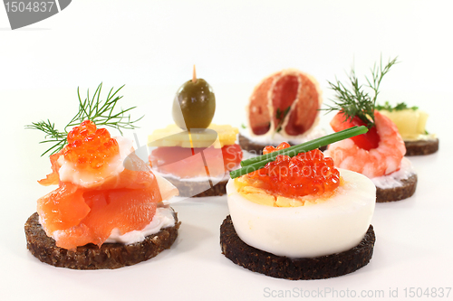 Image of canapes