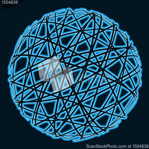 Image of abstract sphere