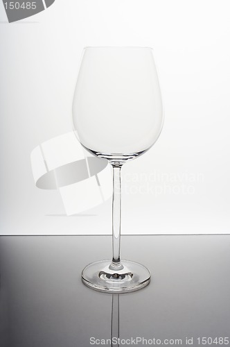 Image of Empty wine glass