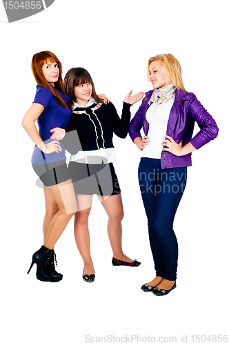 Image of Three beautiful girls
