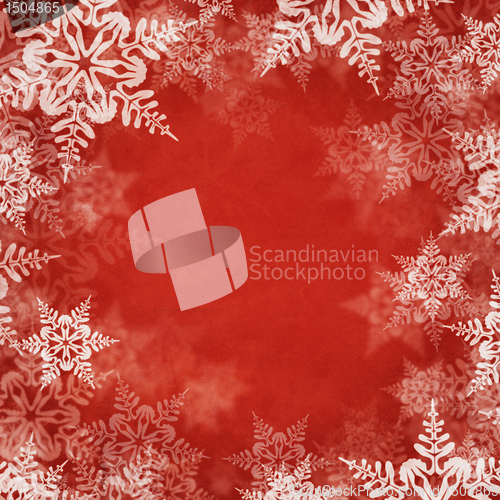 Image of Red Christmas Background
