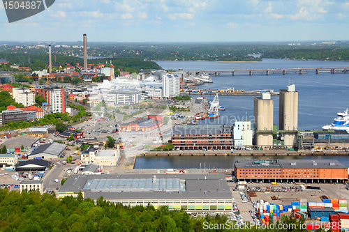 Image of Stockholm port