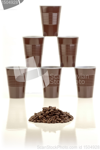 Image of Beans and cups.
