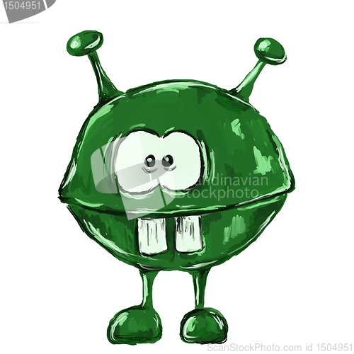Image of funny alien