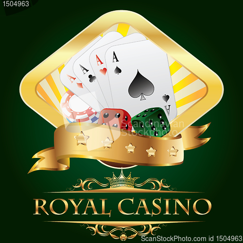 Image of Royal Casino gold leabel