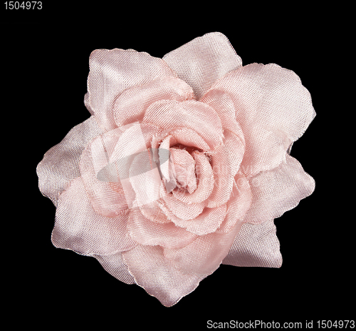 Image of pink flower fabric with