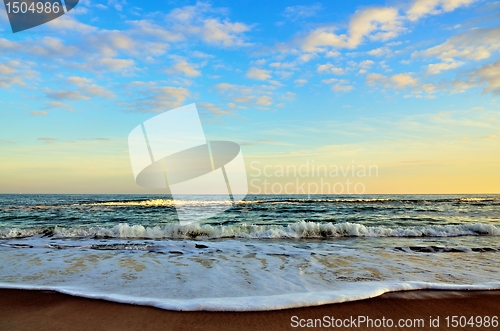 Image of Sunset on the Black sea