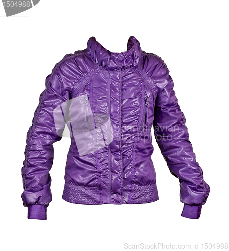 Image of purple ladies fashion jacket