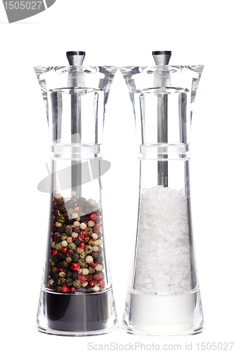 Image of salt and pepper grinders