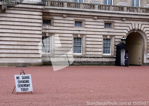 Image of Guard at Buckingham palace