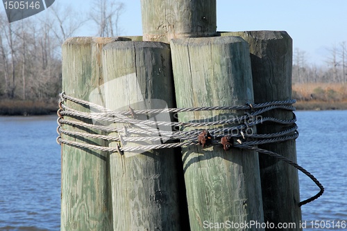 Image of Old pylons