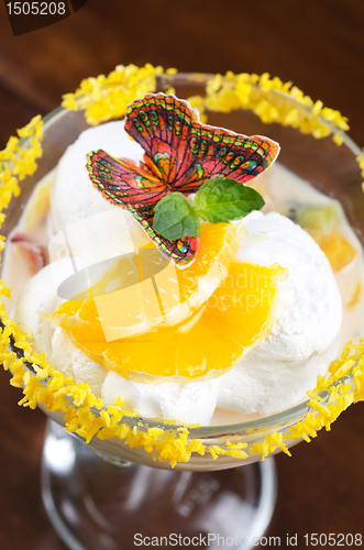 Image of Ice cream dessert