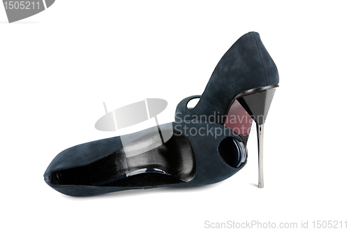 Image of grey female shoes