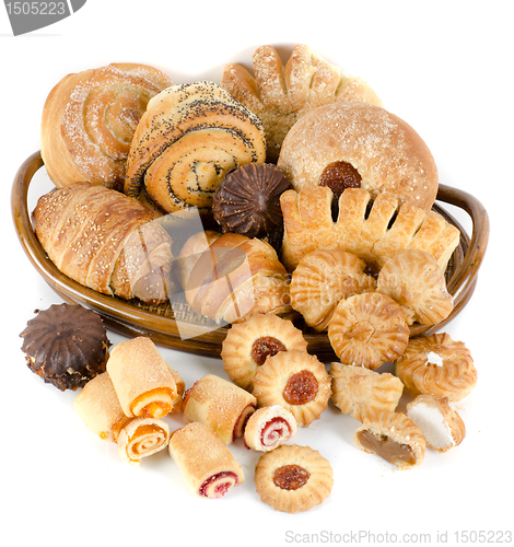 Image of Bakery foodstuffs set