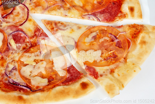 Image of the pizza