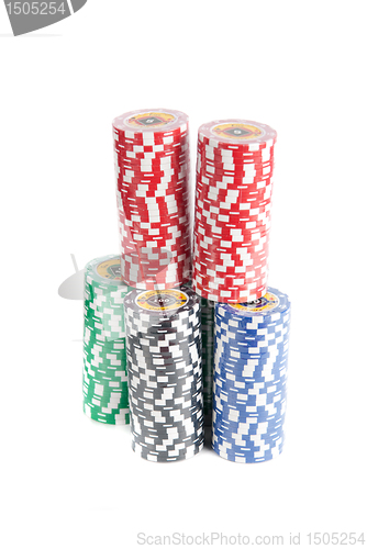 Image of poker chips