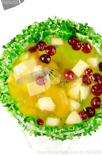 Image of fruit jelly dessert