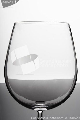 Image of Empty wine glass