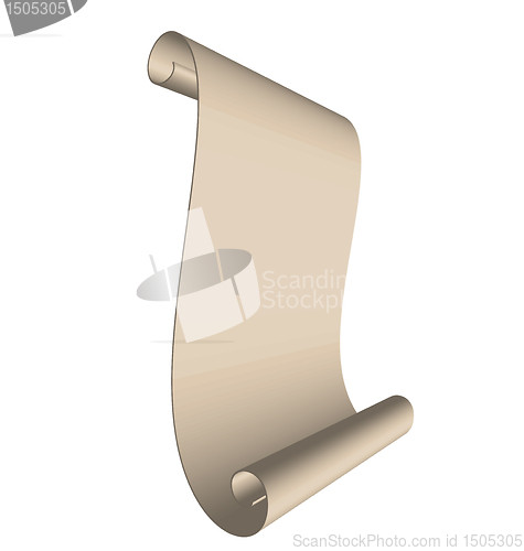 Image of Illustration of an ancient scroll