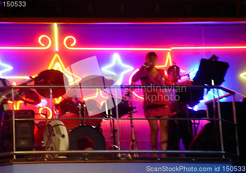 Image of Band In The Nightclub
