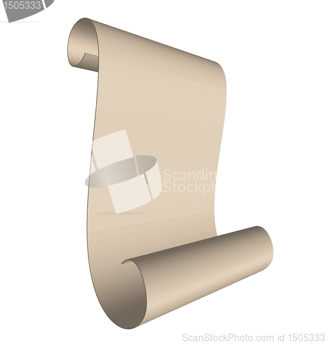 Image of Illustration of an ancient scroll