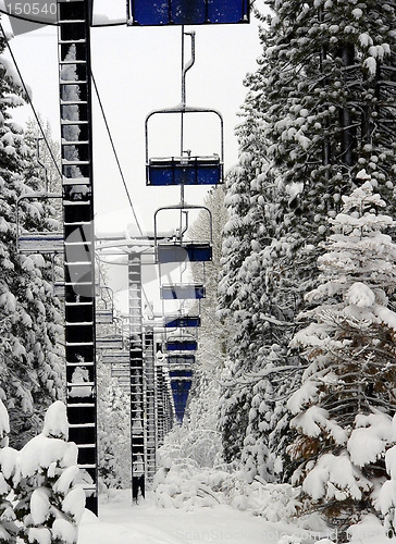 Image of Abundant ski lift