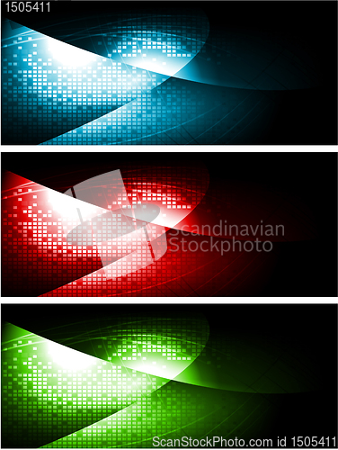 Image of Dark contrast banners