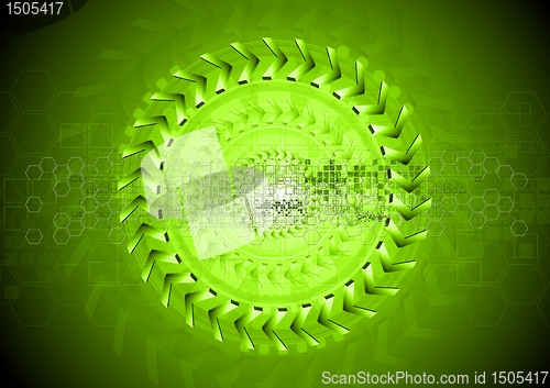 Image of Technical stylish backdrop