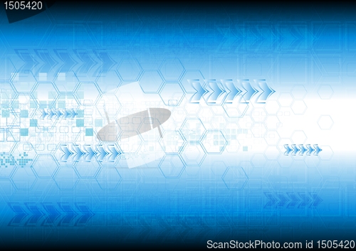 Image of Abstract hi-tech background