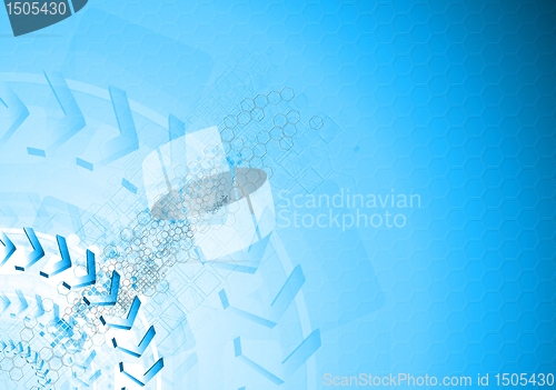 Image of Technical stylish backdrop