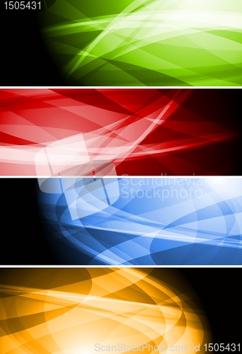Image of Colourful banners collection
