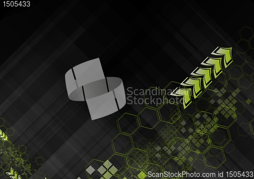 Image of Hi-tech abstract backdrop