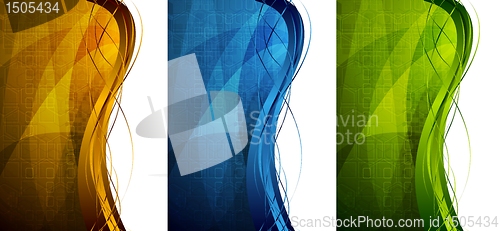 Image of Bright tech banners