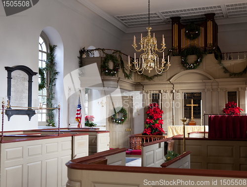 Image of Interior of Bruton Parish Church