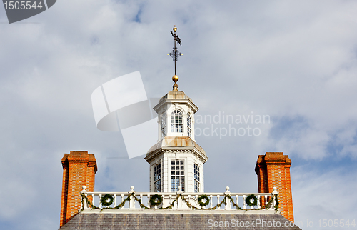 Image of Roof of Governors palace in Williamsburg