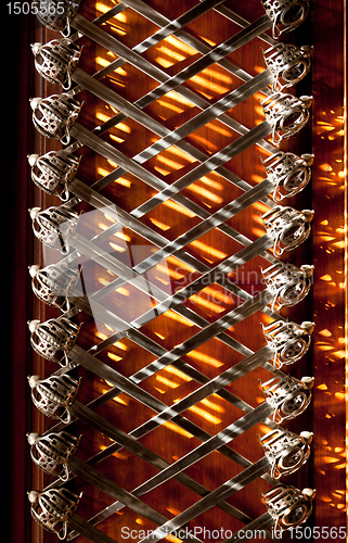 Image of Colonial sword display